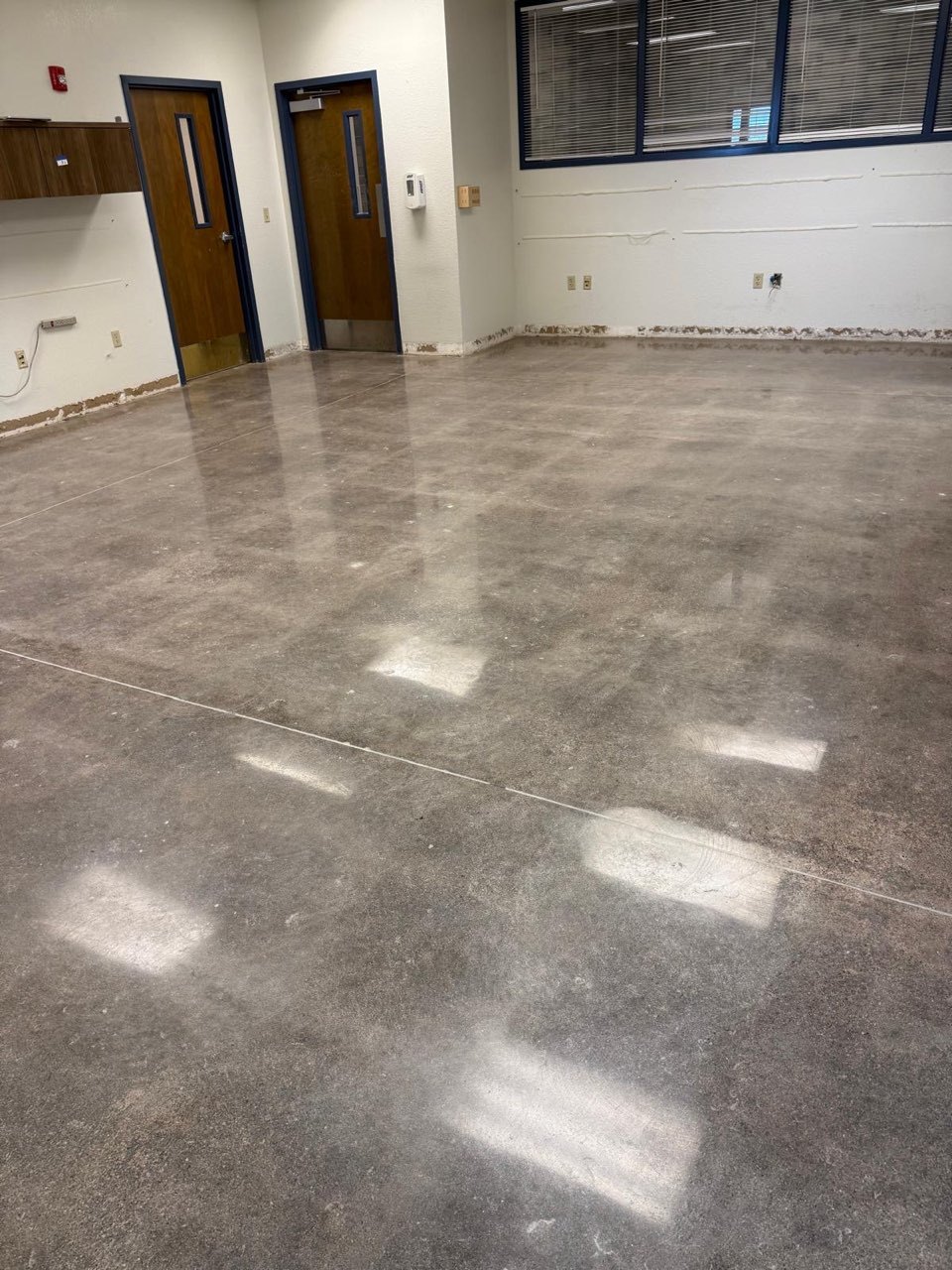 AMR Concrete Coatings floor, finished