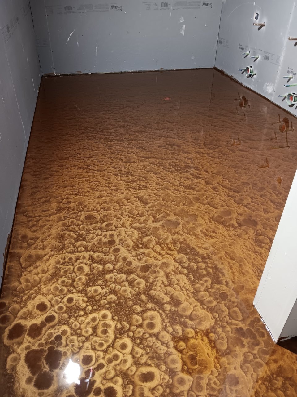 AMR Concrete Coatings floor, finished